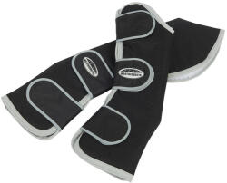 Weatherbeeta Szállító lábvédő lovaknak Weatherbeeta Wide Tab nagyló fekete|szürke