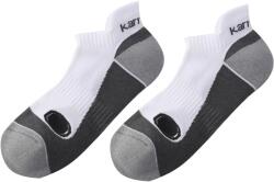Karrimor Мъжки чорапи Karrimor 2 Pack Running Socks Mens - White/Grey Marl