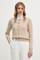 United Colors of Benetton gyapjú kardigán - bézs XS - answear - 21 290 Ft