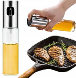 Olajspray 100ML Üveg Étel Spray Adagoló Nélkülözhetetlen (SPRAY POJEMNIK ATOMIZER BUTELKA Z ROZPYLACZEM)