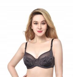 Lanny Mode Csipkés melltartó Lanny Mode Djerba, félig merevített, fekete, 85D