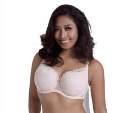 Lanny Mode Csipkés melltartó Lanny Mode Alina, félig merevített, bézs színű, 90C