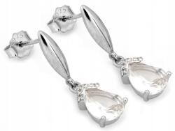 Lovrin Ezüst fülbevaló stekkeres 925 cirkóniával 1.97g (62218096)