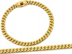 Lovrin Férfi arany karkötő 585 vastag páncél láncszemes 14k 7.69g 22-es méret márkás (62957058)