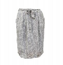 InWear Nyári szoknya, leopárdmintás, légies, fehér, lila, 36-os méret (UB000061)