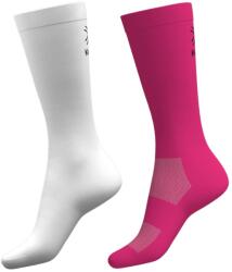 Karrimor Мъжки чорапи Karrimor 2 Pack Marathon Performance Socks Mens - White/Pink