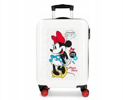 Disney Luxus Minnie Mouse Dots Abs gyermek utazóbőrönd, 55x38x20cm, 34L, 46817 (4681765)