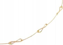 Lovrin Arany nyaklánc 585 finom végtelen jellel r45 divatos minta ajándékba
