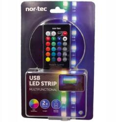 Bahco Rgb Led szalag Usb távirányítóval, 2x 50cm háttérvilágítás Nor-tec (1X2)