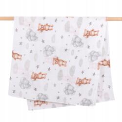 Jukki Muszlin Takaró Pólya Kiskocsiba, Kocsikarató, Pelenka 120 x 120 cm (5904506829743)