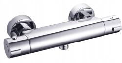  Zuhany Csaptelep Zuhany Termosztatikus Fali Fürdőszoba Króm (6002243)
