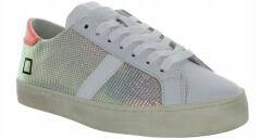 D. A. T. E Olasz női cipő D. a. t. e. Hill Low Calf rózsaszín bőr, 36-os méret (W301-HL-FA-LS)