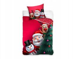Carbotex Kétoldalas karácsonyi pamut ágynemű Mikulás, 140/200+70/90, NL235033 (NL235033-PP)