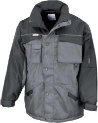 RESULT Parka Result Heavy Duty fekete|szürke