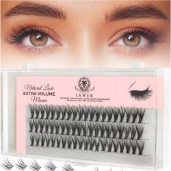 Lewer Szempilla Tincsek Eyelash Lewer Miami Extra Volume 8mm Dús Természetes Selymes (Miami)