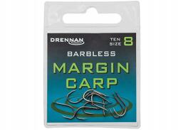 Drennan Margin Carp Barbless szakáll nélküli horgok, 20-as méret (HSMCPB020)