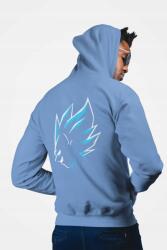  D&b Unisex Hoodie ZIPAN00010 Naruto Világoskék-Méret M