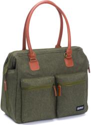 Fillikid Oxford pelenkázótáska sötétzöld melanzs (9120123443186)