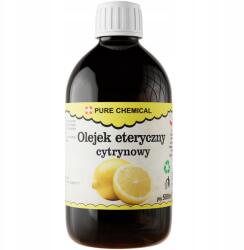 Pure Chemical Citromos Éteri Olaj 0, 5 Természetes Energetizáló, Hozzáadott Anyagok Nélkül 500 ml (OLEJEK CYTRYNOWY NATURALNY 500 ml)