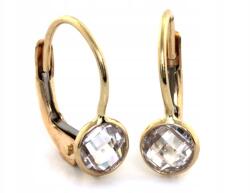 Lovrin 585-ös sárga arany fülbevaló cirkóniával, 1, 45g, angol kapcsos (54867558)