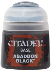 Games Workshop Festék Citadel Base Abaddon Black