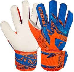 REUSCH Gyerek kapus kesztyű Reusch Football Attrakt Solid 38 kék|narancssárga
