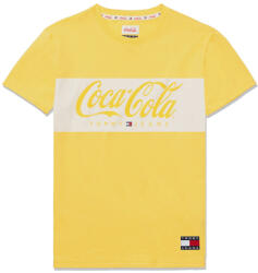 Tommy Hilfiger Coca Cola Sárga Póló Tommy Hilfiger méret M