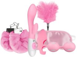 LoveBoxxx I love Pink - vibrátoros kötöző szett (6 részes) - pink - erotikashow