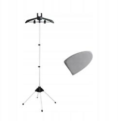  Kézi gőzölő állvány ruhákhoz, állítható, fekete (YFDZ075)