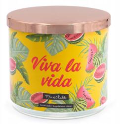  Frida Kahlo illatgyertya, egzotikus dinnye uborka Viva la Vida 400 g (4262399025002)