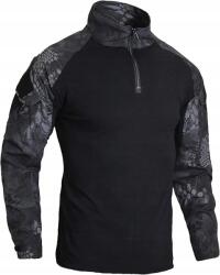 Ficuhgoc Férfi Hosszú Ujjú Katonai Taktikai Termo Felső, Fekete, XXL (B0BLBYMXSJ)