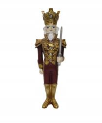 Zd trading Diótörő Figura Arany Király Karácsonyi Dekoráció Szablya Dekoráció (3202284)