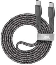 RIVACASE USB kábel, USB-C - USB-C, 1, 2 m, RIVACASE PS6105, szürke - officeland
