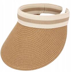 EdiBazzar Szalmakalap Napellenzővel, Nyári Szalmakalap Fejpánttal (Daszek Słomiany Kapelusz Słomkowy z daszkiem)