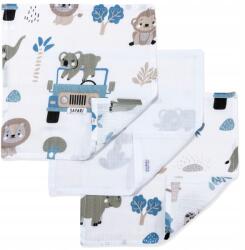 Jukki 3 Darabos Muszlin Pólya Szett 30 x 30 cm 3 db Pólya (5904506823635)