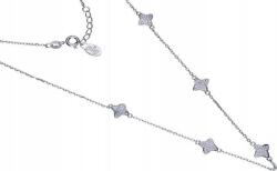 Lovrin Ezüst nyaklánc 925 finom cirkónia kövekkel 3, 40g elegáns divatos minta (Lovrin 52637)