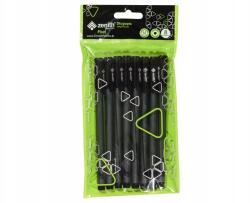 ZENITH Pixel, Golyóstoll 0, 5mm, fekete, kupakkal, 8 darabos készlet, 201318021 (5901137113319)