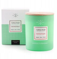 Purple River Luxus illatgyertya fa kanóccal, pacsuli és bergamott illattal Purple River (4260725364269)