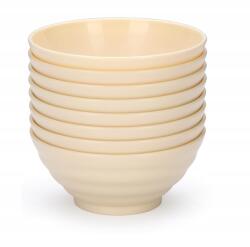 Bézs Színű Műanyag Tálak Szett 8 Darab 750 ml Többször Használható (B0CHMNMQSF)