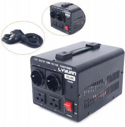  VTEU-2000 Transzformátor, Feszültség átalakító 2000W, 110V-230V, 230V-110V (8050265937087)