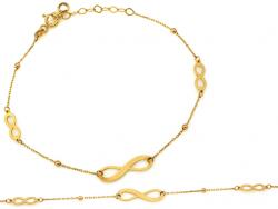 Lovrin Arany 585 karkötő golyókkal és végtelen jellel 1, 17g 20-as méret (62957035)