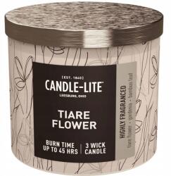 Candle Lite Természetes illatgyertya 3 kanóccal, virágos, 396 g (076001519568)