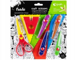 Fiorello Dekorációs olló 16 cm Fiorello, 5 cserélhető pengével (5989263)