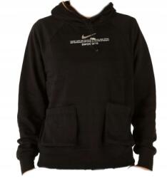 Nike Női Nike Kapucnis Pulóver Swoosh Oversized Fit CZ8896-010 M-es méret (CZ8896-010/M)