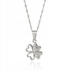 Giorre Ezüst Lóhere Nyaklánc Cirkóniákkal 925 Ezüst Platina Giorre (5905804386563)