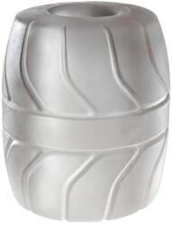Perfect Fit SilaSkin Ball Heregyűrű és nyújtó (fehér) - sexshopcenter