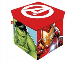 Arditex Tárolódoboz fedővel 2 az 1-ben ülőke Avengers, AV15229 (AV15229)