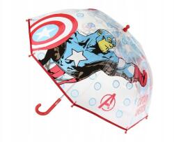 Cerda Avengers Captain America átlátszó gyermek esernyő, 2400000548 (2400000548)