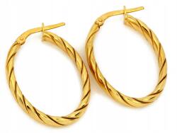 Lovrin Ezüst fülbevaló ovális díszítéssel 925-ös finomságú, 3.08g súlyú, angol kapcsos, ajándéknak is kiváló