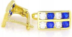 Lovrin Arany fülbevaló 585 gyermekeknek cirkónia kövekkel, elegáns ajándék, 14K (Jubiler Lovrin)